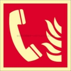 Brandmeldetelefon nach ISO 7010 (F 006)