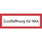 Zuluftöffnung für NRA (Natürliche Rauchabzugsanlage) nach DIN 4066