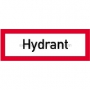 Brandschutzzeichen Steigleitung / Löschwasser nach DIN 4066: Hydrant nach DIN 4066