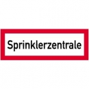 Brandschutzzeichen SPZ / BMZ nach DIN 4066: Sprinklerzentrale nach DIN 4066
